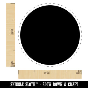Circle Dot Self-Inking Rubber Stamp for Stamping Crafting Planners