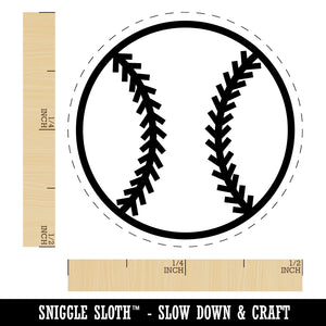 Baseball Softball Self-Inking Rubber Stamp for Stamping Crafting Planners