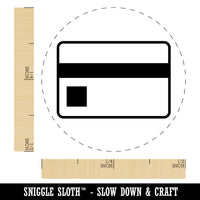 Credit Card Money Bills Self-Inking Rubber Stamp for Stamping Crafting Planners