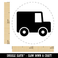 Delivery Moving Truck Self-Inking Rubber Stamp for Stamping Crafting Planners