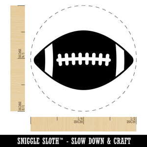 Football Sport Self-Inking Rubber Stamp for Stamping Crafting Planners
