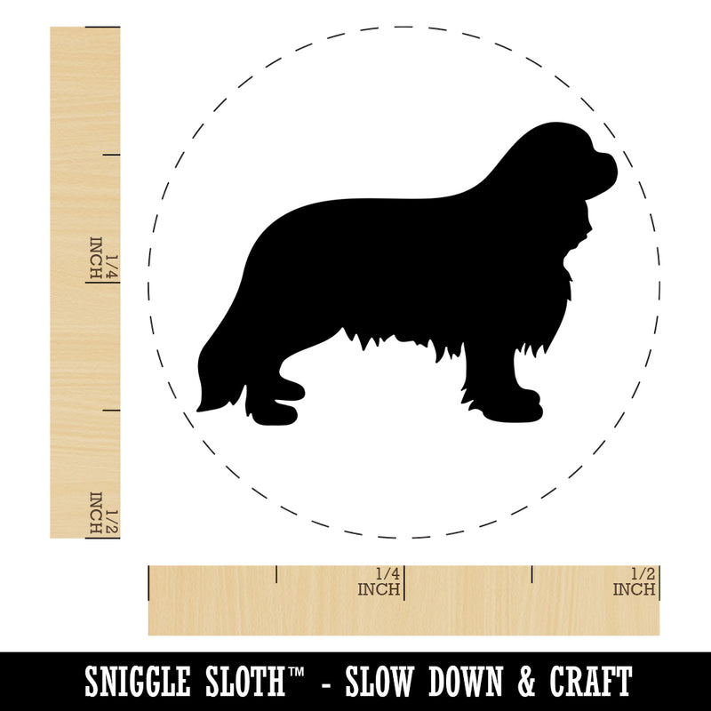 Cavalier King Charles Spaniel Dog Solid Self-Inking Rubber Stamp for Stamping Crafting Planners