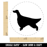 Irish Setter Dog Solid Self-Inking Rubber Stamp for Stamping Crafting Planners