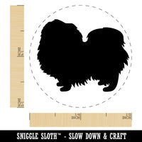 Pekingese Dog Solid Self-Inking Rubber Stamp for Stamping Crafting Planners