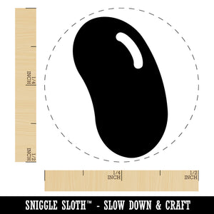 Jelly Bean Solid Self-Inking Rubber Stamp for Stamping Crafting Planners