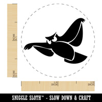 Owl Flying Bird Doodle Self-Inking Rubber Stamp for Stamping Crafting Planners