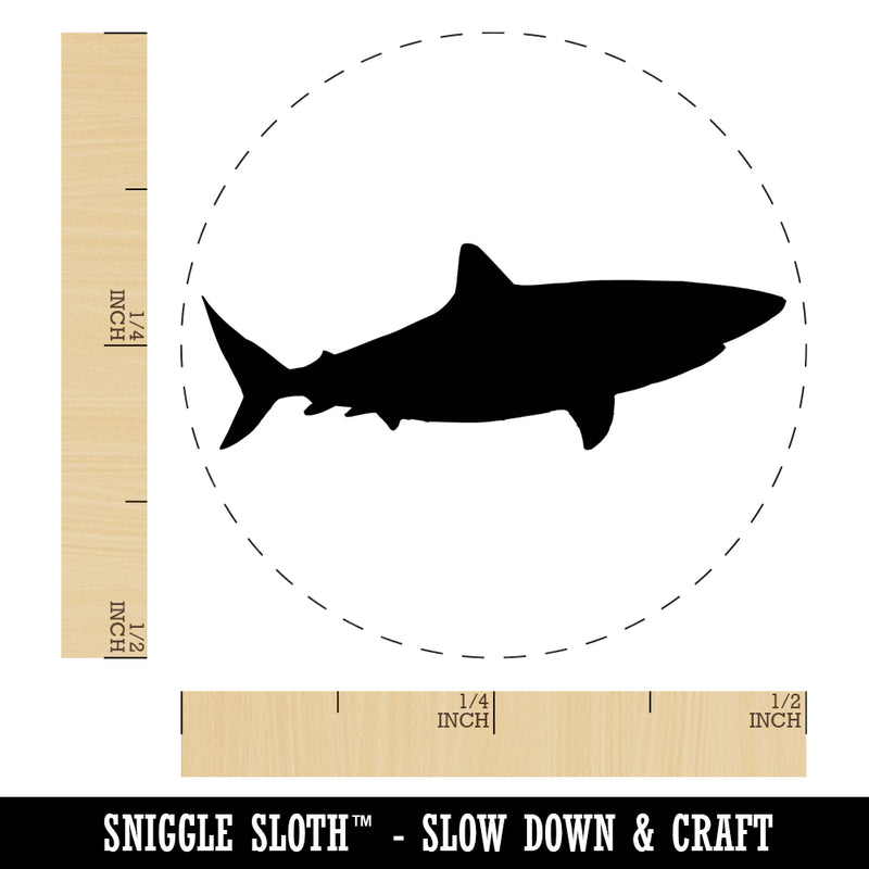 Shark Solid Self-Inking Rubber Stamp for Stamping Crafting Planners