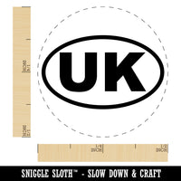 United Kingdom UK Self-Inking Rubber Stamp for Stamping Crafting Planners