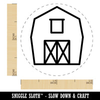 Barn Doodle Self-Inking Rubber Stamp for Stamping Crafting Planners