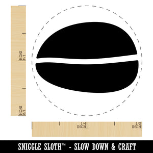 Coffee Bean Solid Self-Inking Rubber Stamp for Stamping Crafting Planners