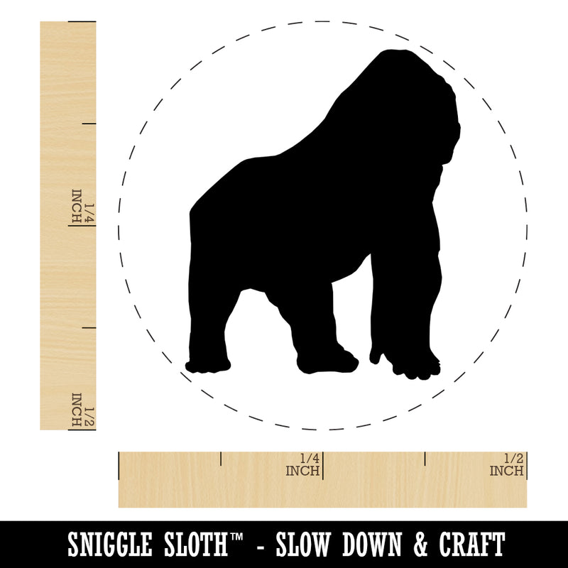 Gorilla Solid Self-Inking Rubber Stamp for Stamping Crafting Planners