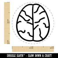Brain Doodle Self-Inking Rubber Stamp for Stamping Crafting Planners
