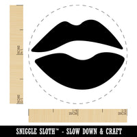 Kiss Lips Self-Inking Rubber Stamp for Stamping Crafting Planners