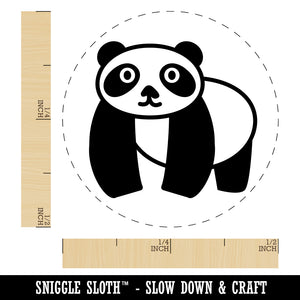 Panda Walking Doodle Self-Inking Rubber Stamp for Stamping Crafting Planners