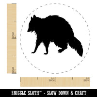 Racoon Walking Solid Self-Inking Rubber Stamp for Stamping Crafting Planners