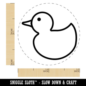 Rubber Ducky Self-Inking Rubber Stamp for Stamping Crafting Planners