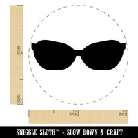 Sunglasses Shades Solid Self-Inking Rubber Stamp for Stamping Crafting Planners