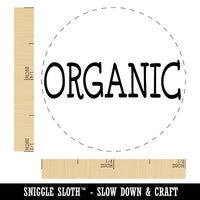 Organic Fun Text Self-Inking Rubber Stamp for Stamping Crafting Planners