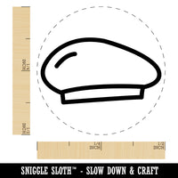 Beret Hat Doodle Self-Inking Rubber Stamp for Stamping Crafting Planners