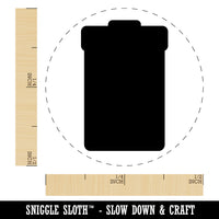 Garbage Trash Can Solid Self-Inking Rubber Stamp for Stamping Crafting Planners