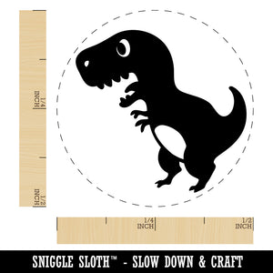 Cute Tyrannosaurus Rex Dinosaur Self-Inking Rubber Stamp for Stamping Crafting Planners