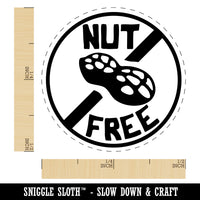 Nut Free Self-Inking Rubber Stamp for Stamping Crafting Planners