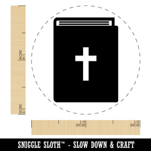 Bible Christian Cross Icon Self-Inking Rubber Stamp for Stamping Crafting Planners