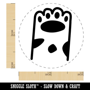 Cute Dog Cat Paw Spotted Doodle Self-Inking Rubber Stamp for Stamping Crafting Planners