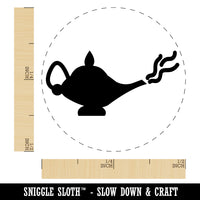 Genie Lamp Self-Inking Rubber Stamp for Stamping Crafting Planners