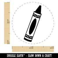 Coloring Crayon Self-Inking Rubber Stamp for Stamping Crafting Planners