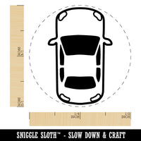 Top Down View of Car Self-Inking Rubber Stamp for Stamping Crafting Planners