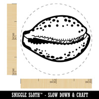 Cypraea Tigris Cowrie Shell Beach Seashell Self-Inking Rubber Stamp for Stamping Crafting Planners