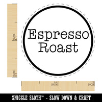 Espresso Roast Coffee Label Self-Inking Rubber Stamp for Stamping Crafting Planners