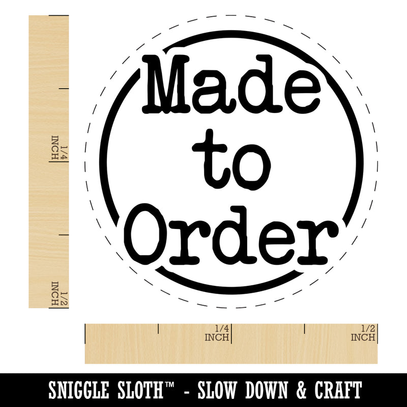 Made to Order Typewriter Self-Inking Rubber Stamp for Stamping Crafting Planners