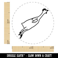 Silly Rubber Chicken Self-Inking Rubber Stamp for Stamping Crafting Planners