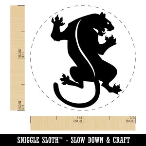 Black Panther Self-Inking Rubber Stamp for Stamping Crafting Planners