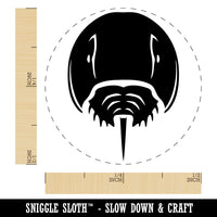 Horseshoe Crab Self-Inking Rubber Stamp for Stamping Crafting Planners