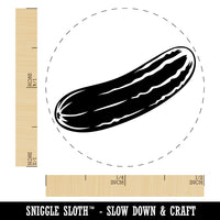 Vegetable Cucumber Self-Inking Rubber Stamp for Stamping Crafting Planners