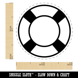 Nautical Lifesaver Self-Inking Rubber Stamp for Stamping Crafting Planners
