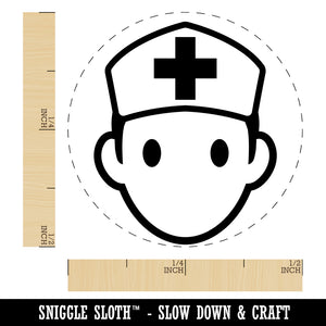 Occupation Medical Nurse Icon Self-Inking Rubber Stamp for Stamping Crafting Planners