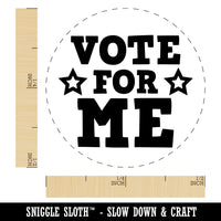 Vote For Me Voting Patriotic Funny Self-Inking Rubber Stamp for Stamping Crafting Planners