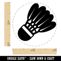 Badminton Shuttlecock Birdy Self-Inking Rubber Stamp for Stamping Crafting Planners