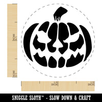 Spooky Halloween Jack o Lantern Pumpkin Self-Inking Rubber Stamp Ink Stamper for Stamping Crafting Planners