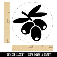 Bunch of Olives Self-Inking Rubber Stamp for Stamping Crafting Planners