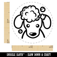 Dog Wash Bubble Bath Self-Inking Rubber Stamp for Stamping Crafting Planners
