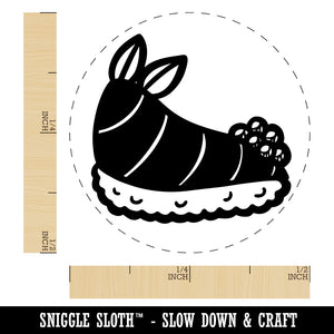 Funny Sea Bunny Shaped Sushi Nudibranch Self-Inking Rubber Stamp for Stamping Crafting Planners