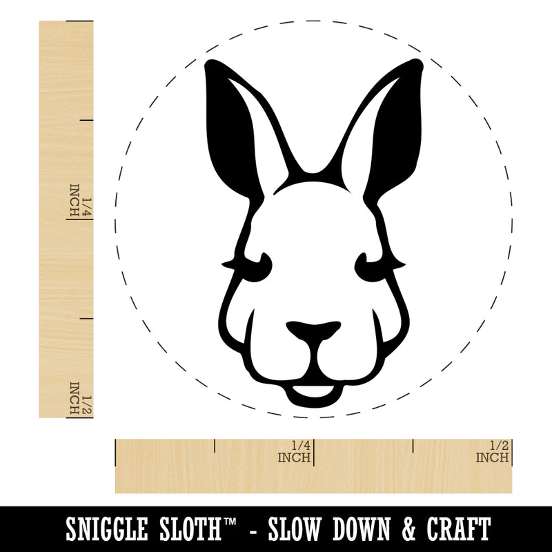 Red Kangaroo Head Australian Marsupial Self-Inking Rubber Stamp for Stamping Crafting Planners