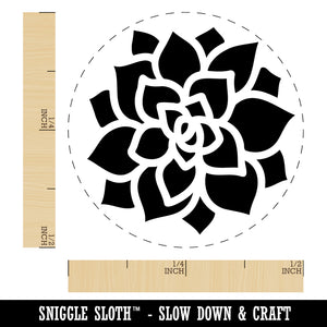 Succulent Plant Self-Inking Rubber Stamp Ink Stamper for Stamping Crafting Planners