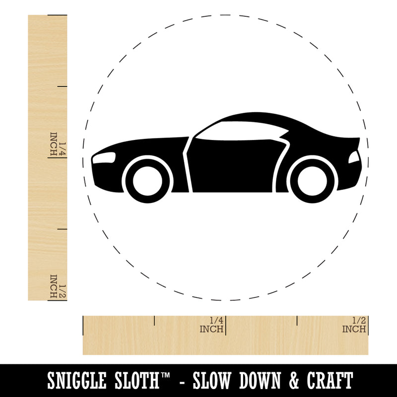 Sports Car Muscle Hot Rod Automobile Vehicle Self-Inking Rubber Stamp Ink Stamper for Stamping Crafting Planners