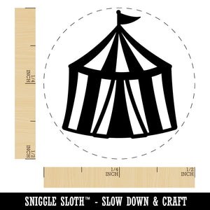 Circus Tent Self-Inking Rubber Stamp Ink Stamper for Stamping Crafting Planners